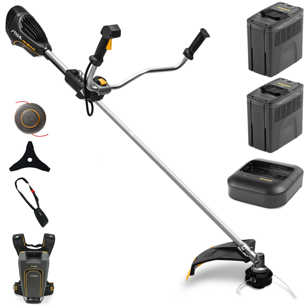 Stiga SBC 900 D AE Kit - Decespugliatore a batteria - 2x48V/7,5Ah