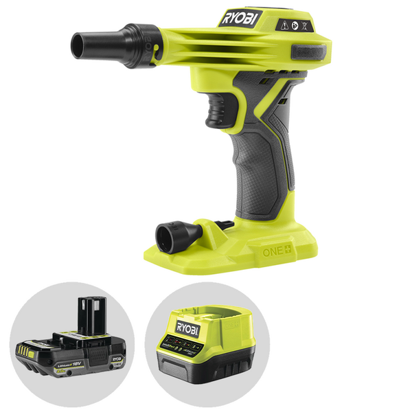 Ryobi RVI18-0 - Compressore a batteria portatile - 18V - 2Ah