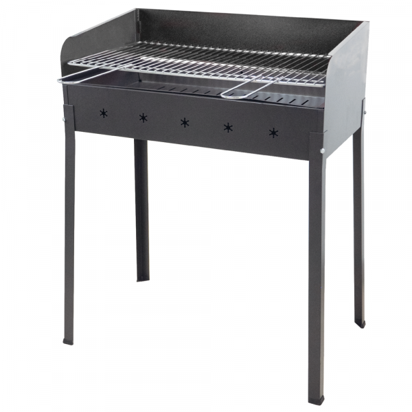 Mille Stella Eco Large - Barbecue in ferro artigianale a carbone - 67,5x37cm