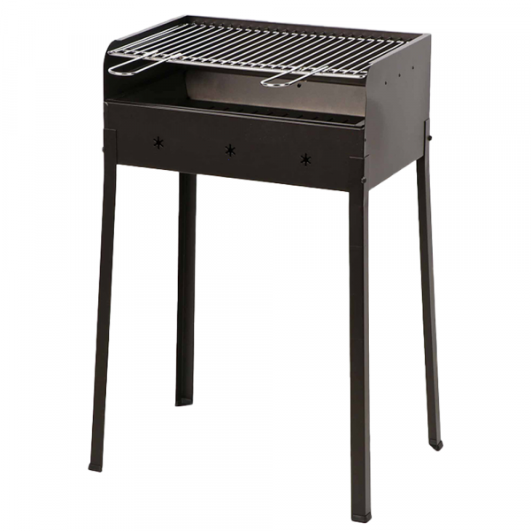 Mille Stella Eco Small - Barbecue in ferro artigianale a carbone - 47,5x37cm