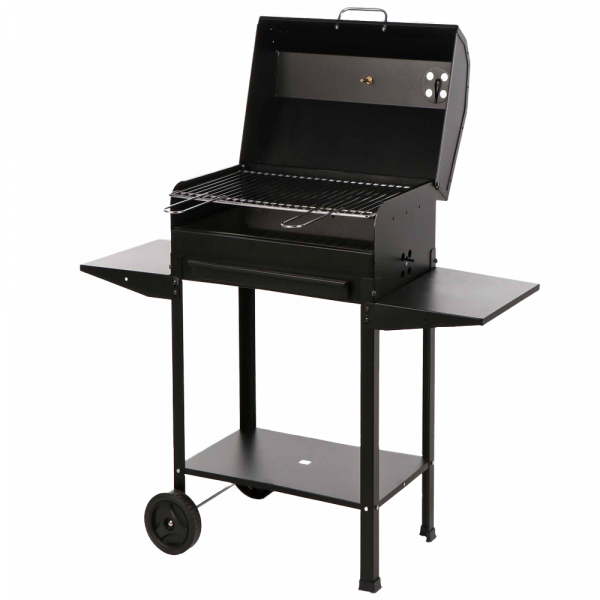 Mille Ercole Small - Barbecue in ferro artigianale a carbone - 47,5x37cm
