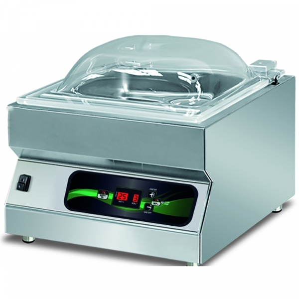 Macchina sottovuoto a campana Euro 4100 Pro Inox Gas Inerte - Barra saldante da 40cm