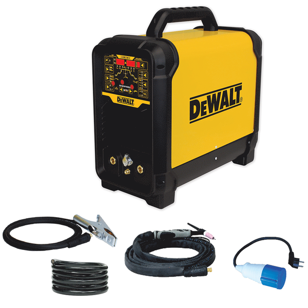 DeWalt DXWDTIG 210E - Saldatrice Inverter (TIG HF/LIFT, MMA) - corrente alternata/continua (AC-DC) DeWalt