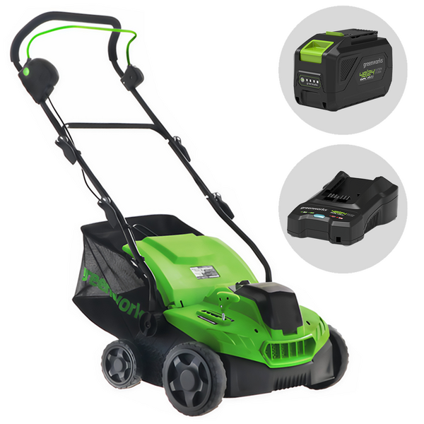 Greenworks GD48SC36 - Arieggiatore a batteria  - 48V 4Ah