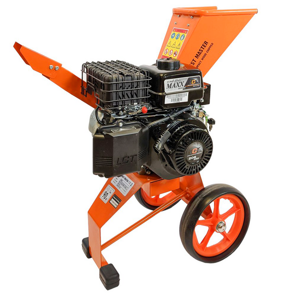 Forest Master FM6DDES - Biotrituratore a scoppio - Motore a benzina LCT da 7 HP - Avviamento elettrico