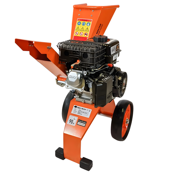 Forest Master FM6DD - Biotrituratore a scoppio - Motore a benzina LCT da 6 HP