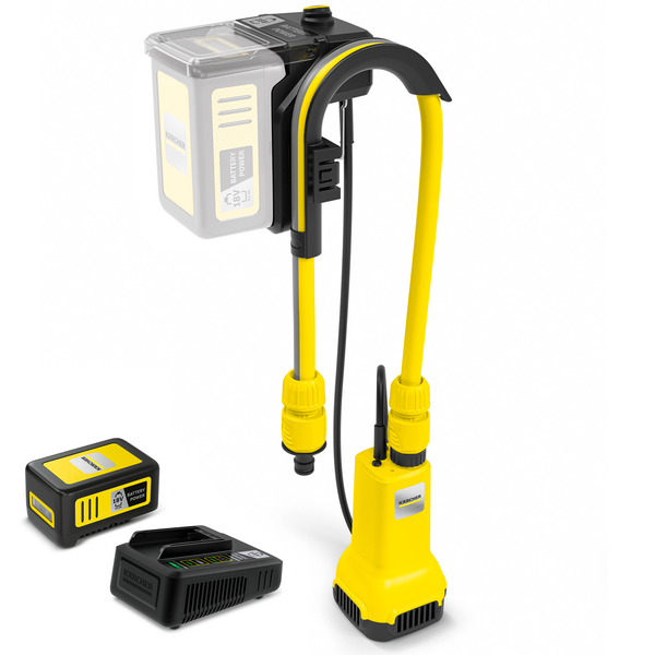 Karcher BP 2.000-18 Barrel - Pompa sommersa per acque chiare - 18V - 5 Karcher