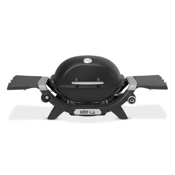 Weber Q1200N - Barbecue a gas portatile con ripiani laterali