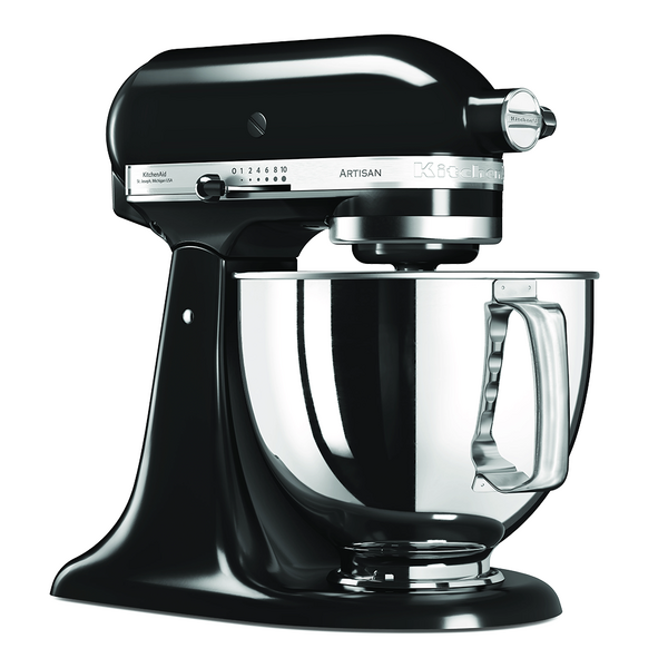 KitchenAid Artisan 5KSM125 Nero Onice - Planetaria con testa reclinabile