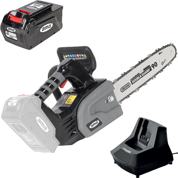 Ama Freemow 98715 - Elettrosega a batteria da potatura - 40V 2.5Ah - Barra da 30cm