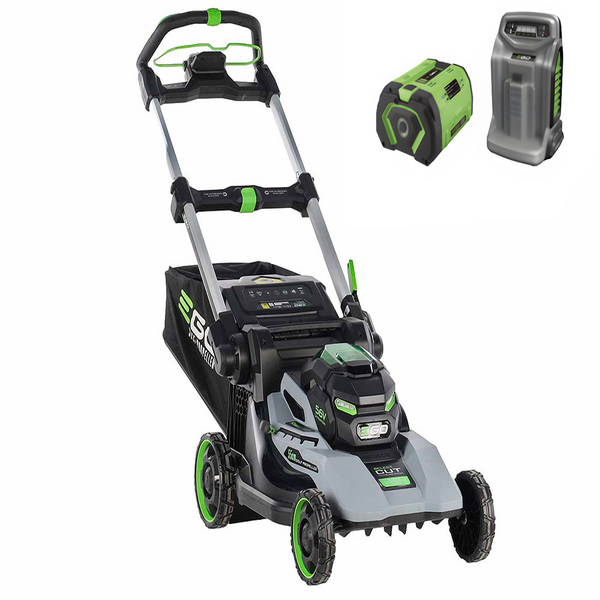 PROMO EGO LM2236E-SP - Tagliaerba trazionato a batteria - 56V / 10Ah - Taglio 55cm