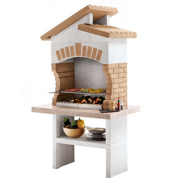 Palazzetti Tupai 2 - Barbecue in muratura a legna e carbone