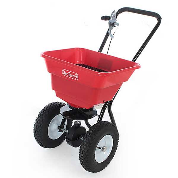 OUTLET - SENZA IMBALLO ORIGINALE - GeoTech 80LB - Seminatrice manuale a spinta - Spandiconcime