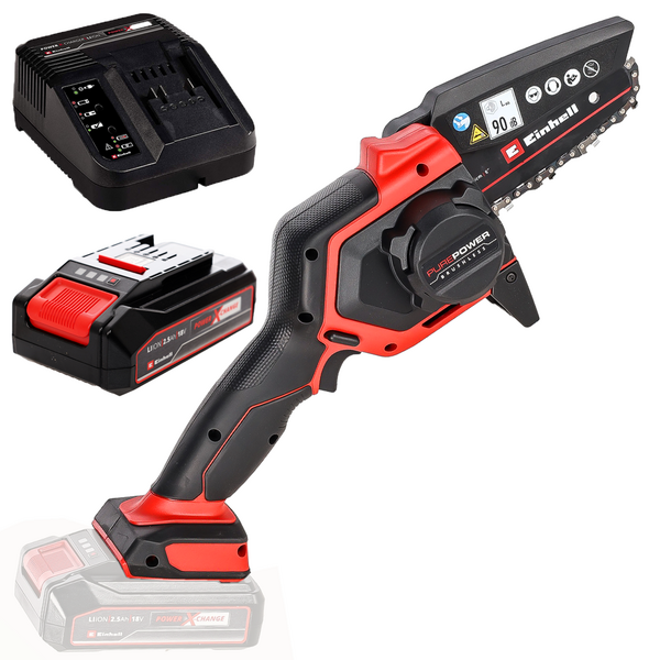Einhell GE-PS 18/15 Li BL - Potatore manuale a batteria - 18V 2.5Ah
