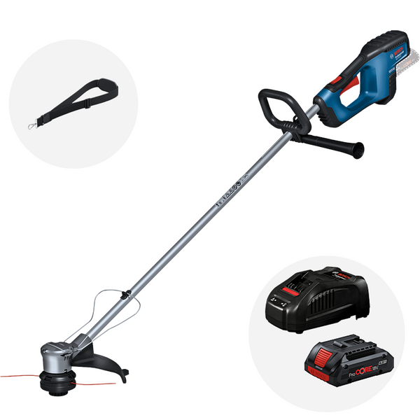 Bosch Professional GRT 18V-33 - Decespugliatore a batteria 18V 4Ah