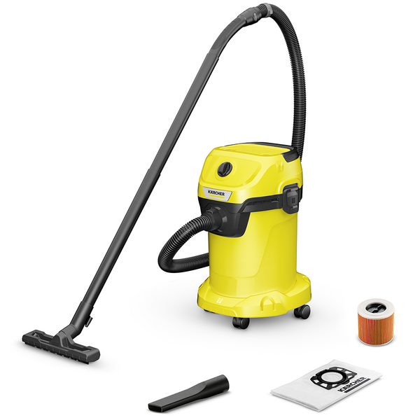Karcher WD 3 V-19/4/20 - Bidone Aspiratutto - Fusto in plastica da 19 litri