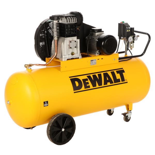 DeWalt DXCMB3T201HE - Compressore aria elettrico trifase a cinghia - Motore 3 HP 200 lt