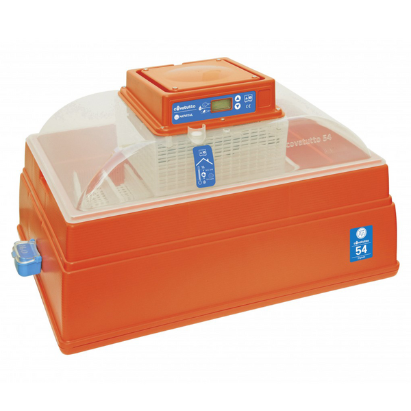 OUTLET - SENZA IMBALLO ORIGINALE - Novital Covatutto 54 digitale - Incubatrice per uova manuale - 54 uova