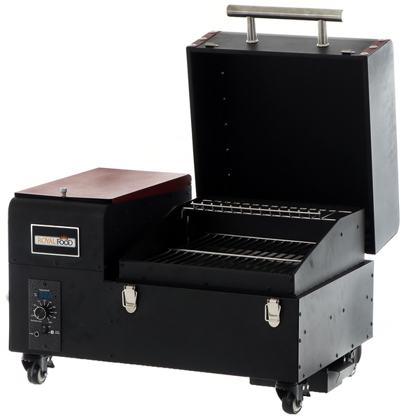 OUTLET - DIFETTI ESTETICI - Royal Food Pelletto 140 W - Barbecue portatile a pellet