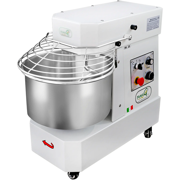 Famag IM 20/230 10 Velocità HH - Impastatrice a spirale 20 Kg ad alta idratazione