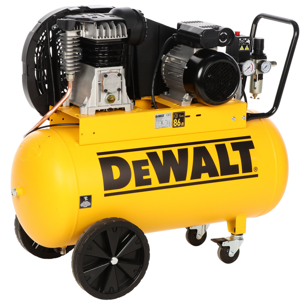 DeWalt DXCMB2M100HE - Compressore aria elettrico monofase a cinghia - Motore 2 HP 100 lt