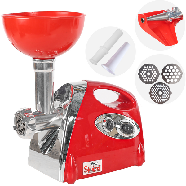 Palumbo Pavi SKUIZZI - Tritacarne multifunzione - Passapomodoro - 600W