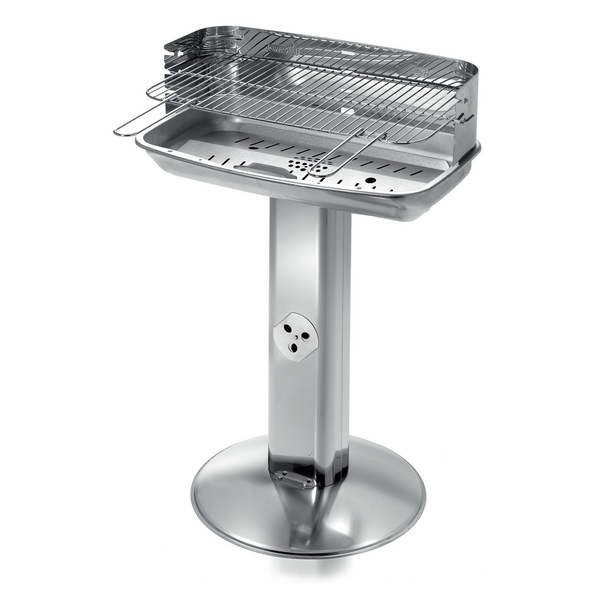 Ompagrill 60-40 Venus Inox - Barbecue a carbone