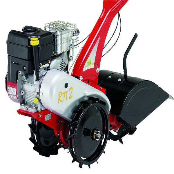 OUTLET - UTILIZZATO PER PROVA - Kit fresa cm 32 + coppia ruote ferro mm 350x50 per motocoltivatore