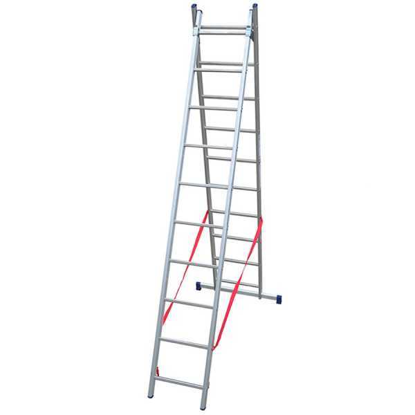 Scala alluminio telescopica Facal Stilo 2 rampe x 10 gradini - 4,54 mt. - allungabile in Offerta