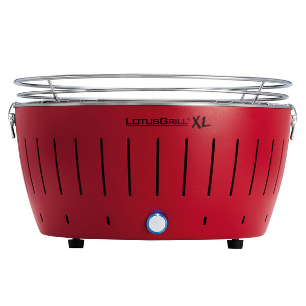 LotusGrill LG G435 U RD - Barbecue portatile per esterno XL - Scocca rossa