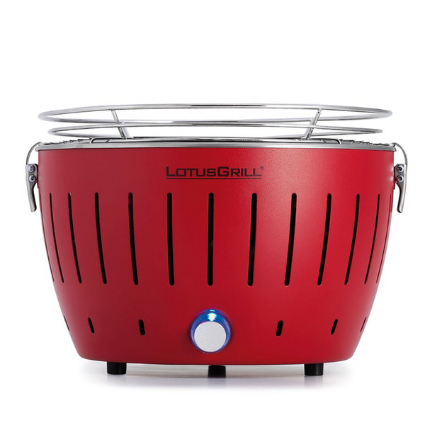 LotusGrill LG G28 U RD - Barbecue portatile per esterno Mini - Scocca rossa