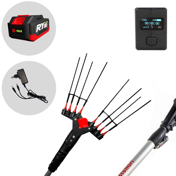 Castellari Vertigo C 18V - Abbacchiatore elettrico a batteria 190-240 cm - 18V/5.2ah