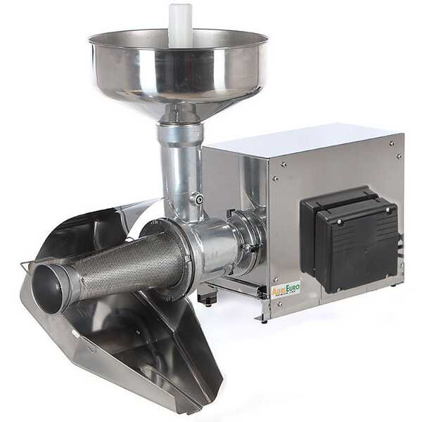 OUTLET - PICCOLI DIFETTI ESTETICI - Passapomodoro AE-SM5 INOX con motore elettrico - 600W - 1 Hp