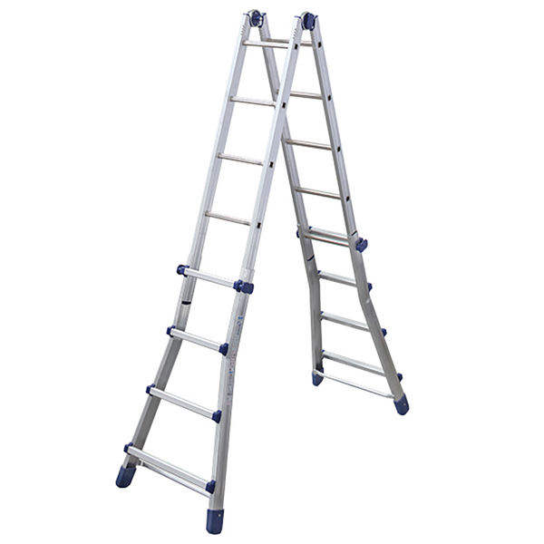 Facal Briko Blu, 2x9 gradini, 4.56 mt - Scala in alluminio telescopica