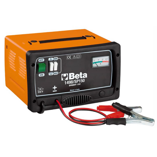 Beta 1498/SP150 - Caricabatterie e avviatore portatile - 12V - Monofase