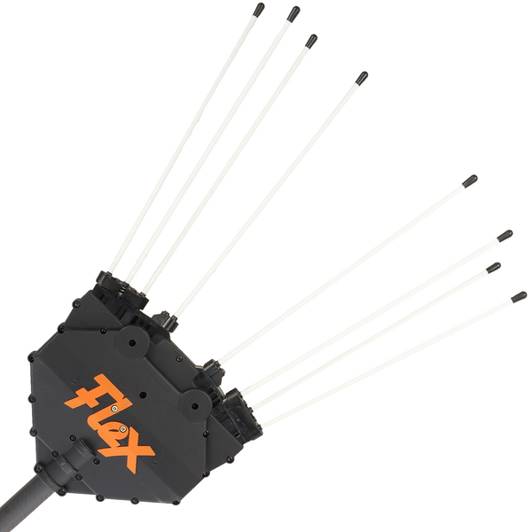 Oliviero Flex-PPF12 Premium - Abbacchiatore elettrico a batteria - Asta in carbonio fissa 250 cm