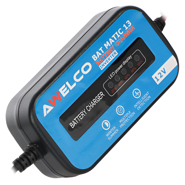 Awelco BAT MATIC 13 - Caricabatterie e mantenitore di carica - 12V