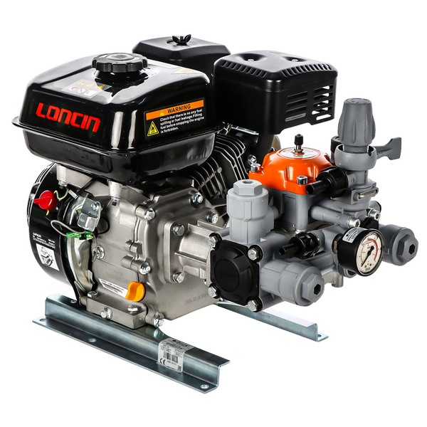 Comet MTP BPX25 PP - Motopompa per irrorazione - motore Loncin G200F - versione per acidi e prodotti chimici