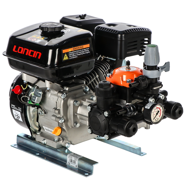 Comet MTP BPX25 PA6 - Motopompa per irrorazione - motore Loncin G200F - versione per acidi e prodotti chimici