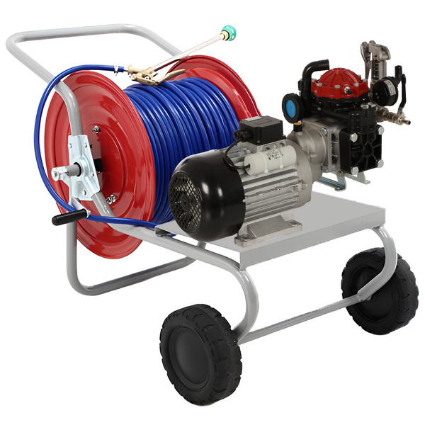 Kit motopompa elettrica da irrorazione con carrello - Annovi reverberi AR 30 EM