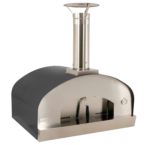 OUTLET - PICCOLI DIFETTI ESTETICI - Seven Italy Eros Antracite - Forno a legna