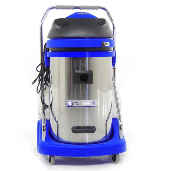 OUTLET - UTILIZZATO PER PROVA - A&R 4300L - Lavamoquette professionale - aspiraliquidi con bidone 76 lt, 2600 watt