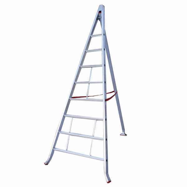 Scala agricola professionale da potatura in alluminio AgriEuro COUNTRY 8 pioli - 2,90 m in Offerta