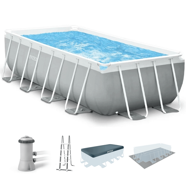 OUTLET - SENZA IMBALLO ORIGINALE - Intex Prisma Frame 26792NP - Piscina fuori terra