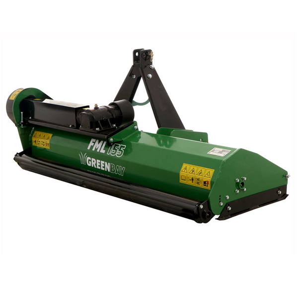 OUTLET - DIFETTI ESTETICI - Greenbay FML 155 - Trinciaerba per trattore - Serie leggera