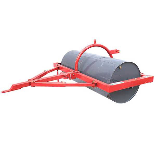 OUTLET - DIFETTI ESTETICI - GeoTech LR150 - Rullo agricolo trainato a trattore compattatore, timone di traino + attacco a 3 punti