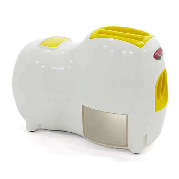OUTLET - DA ESPOSIZIONE - Reber Fido 9250 BG Bianco/Giallo - Grattugia elettrica da tavolo - 140W