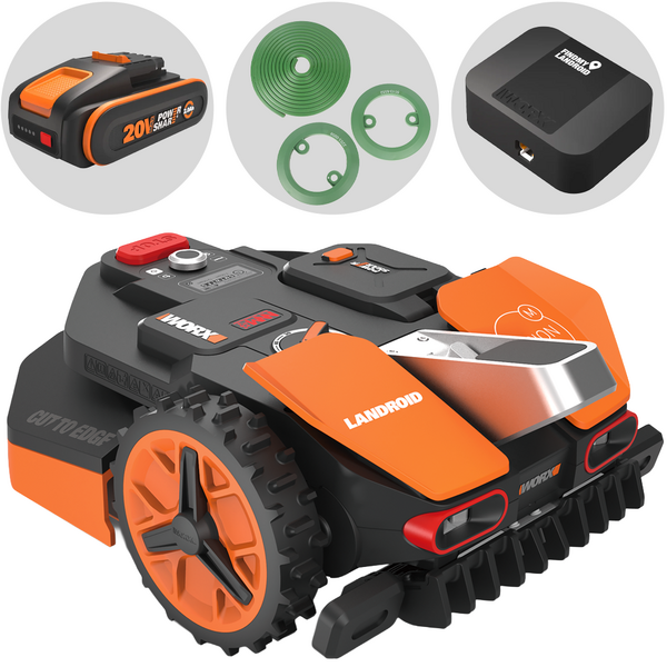 Worx Landroid Vision M600 WR206E - Robot Tagliaerba - Senza impianto