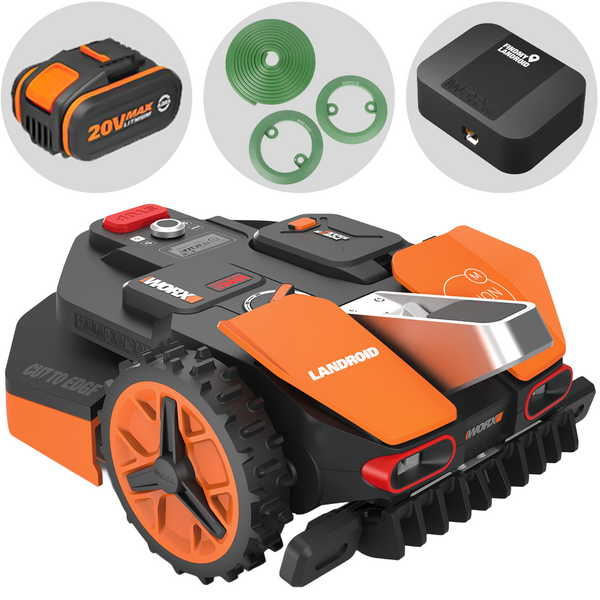 Worx Landroid Vision M800 WR208E - Robot Tagliaerba - Senza impianto