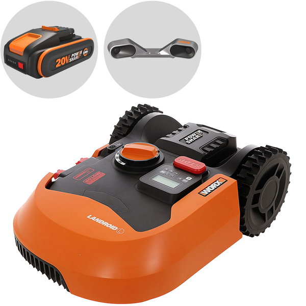 Worx Landroid L WR155E - Robot rasaerba - Con perimetro - Batteria al litio - L2000
